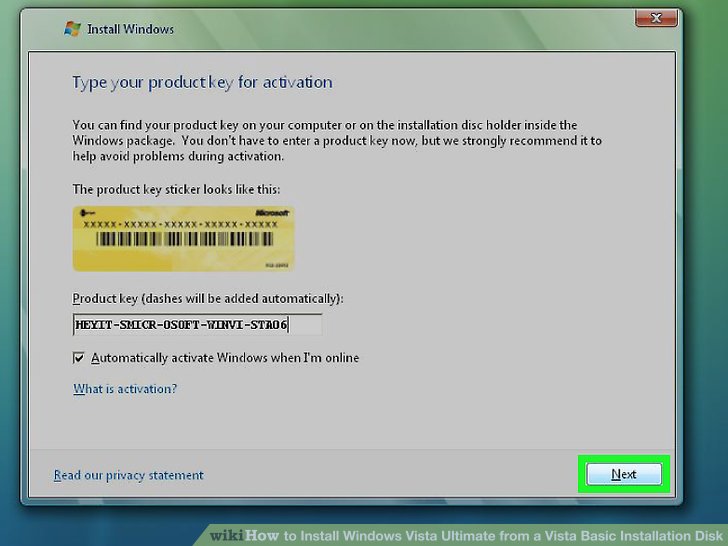 How To Activate Windows Vista Home Basic